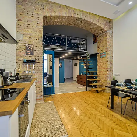Global Living - Dazzling Dob Dwelling Apartament Budapeszt