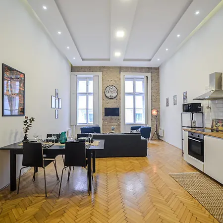 Global Living - Dazzling Dob Dwelling Apartament Budapeszt